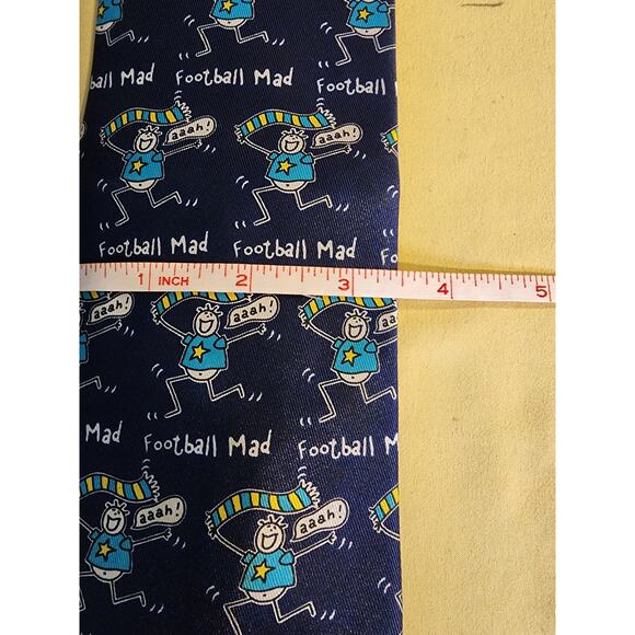 Marks & Spencer Tie Football Novelty Polyester - Picture 3 of 5